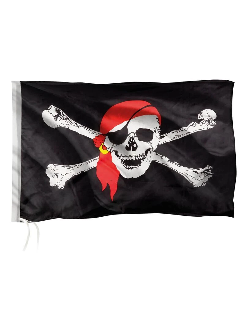 Puzzle 100 pièces : Dans la baie aux pirates  avec drapeau   N/A