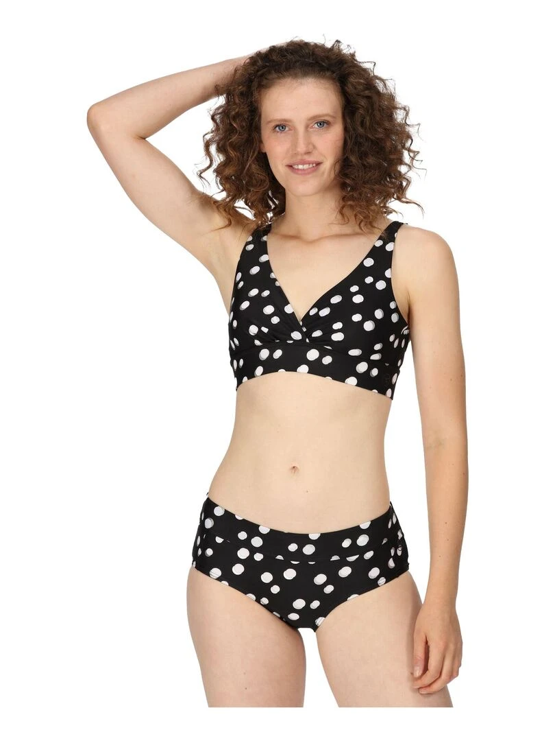 Regatta   Haut de maillot de bain PALOMA   Noir Blanc