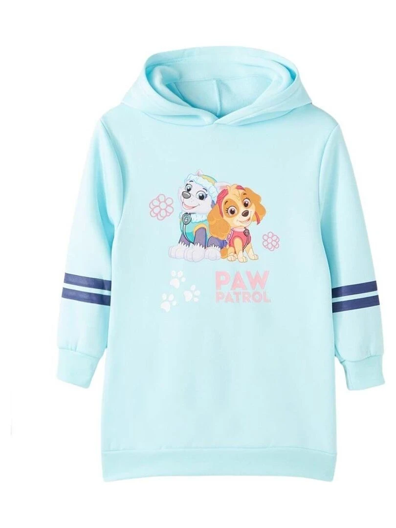 La Pat' Patrouille Robe Pull fille imprimé La Pat' Patrouille Bleu