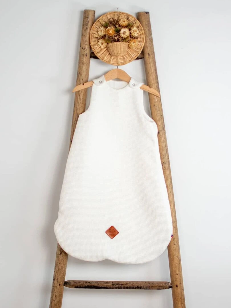 Gigoteuse d'été en Nid d'Abeille   TOG 0 5   Ecru