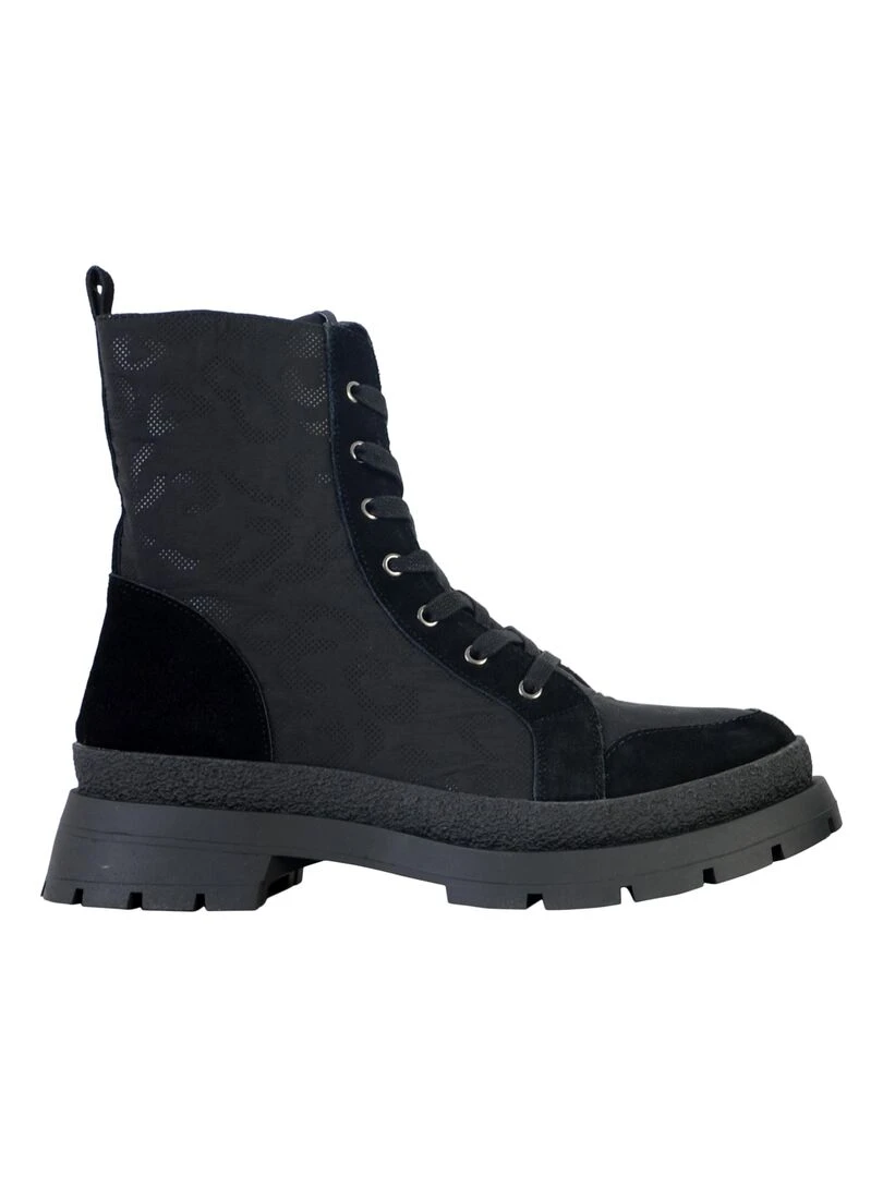 Bottine à Lacets Desigual Padded Noir