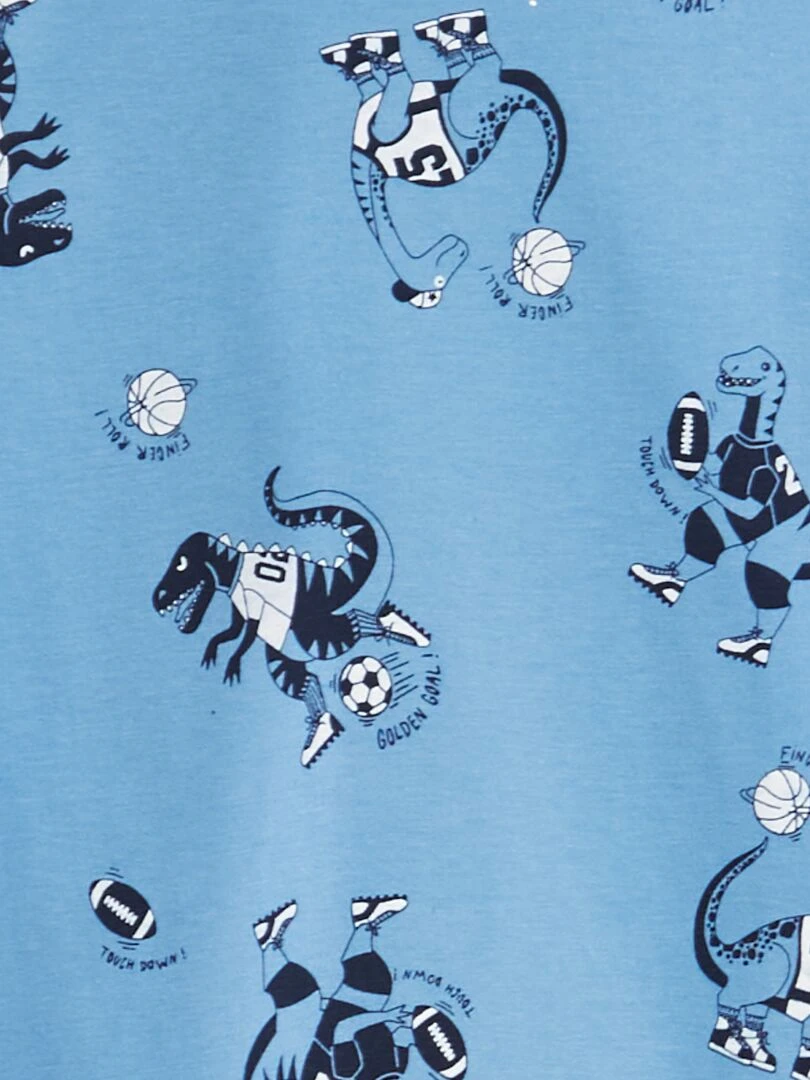 T shirt imprimé BLEU