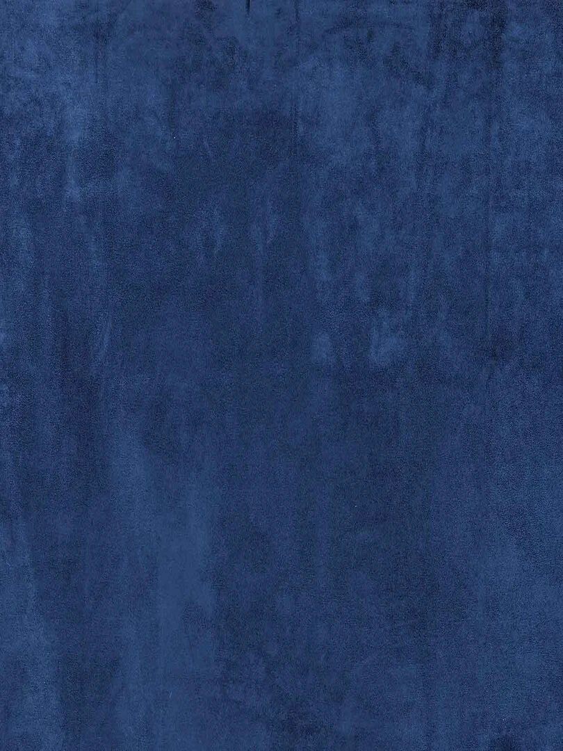 Rideau Uni Aspect "Suédine" Bleu marine