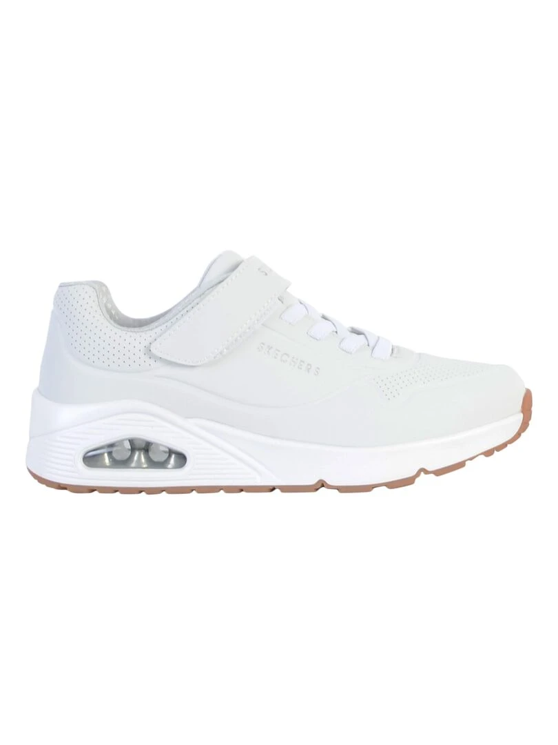 Basket à Scratch Enfant Skechers Air Blitz Blanc