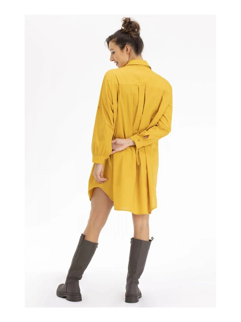 Robe  CARLY   Gérard Pasquier   Jaune