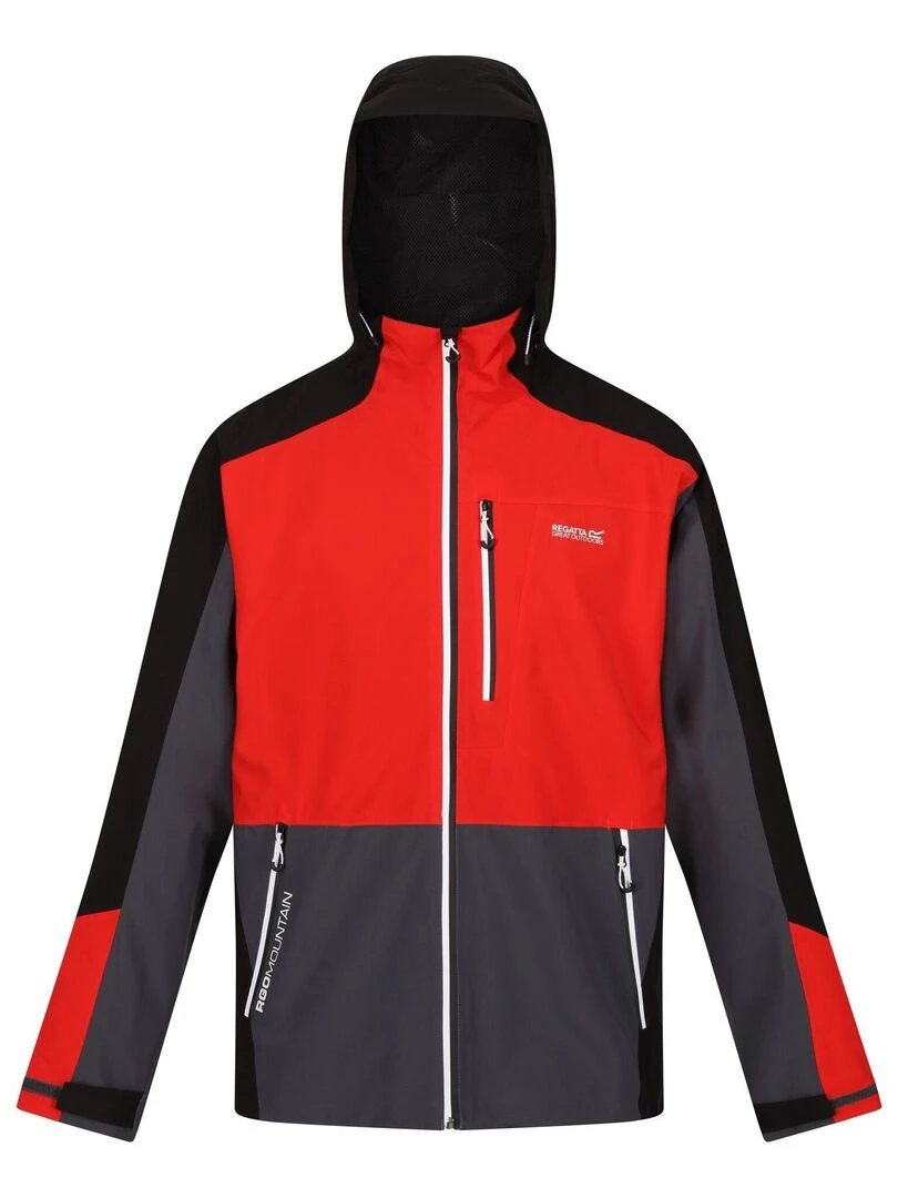 Regatta Veste imperméable BOSFIELD Noir Rouge