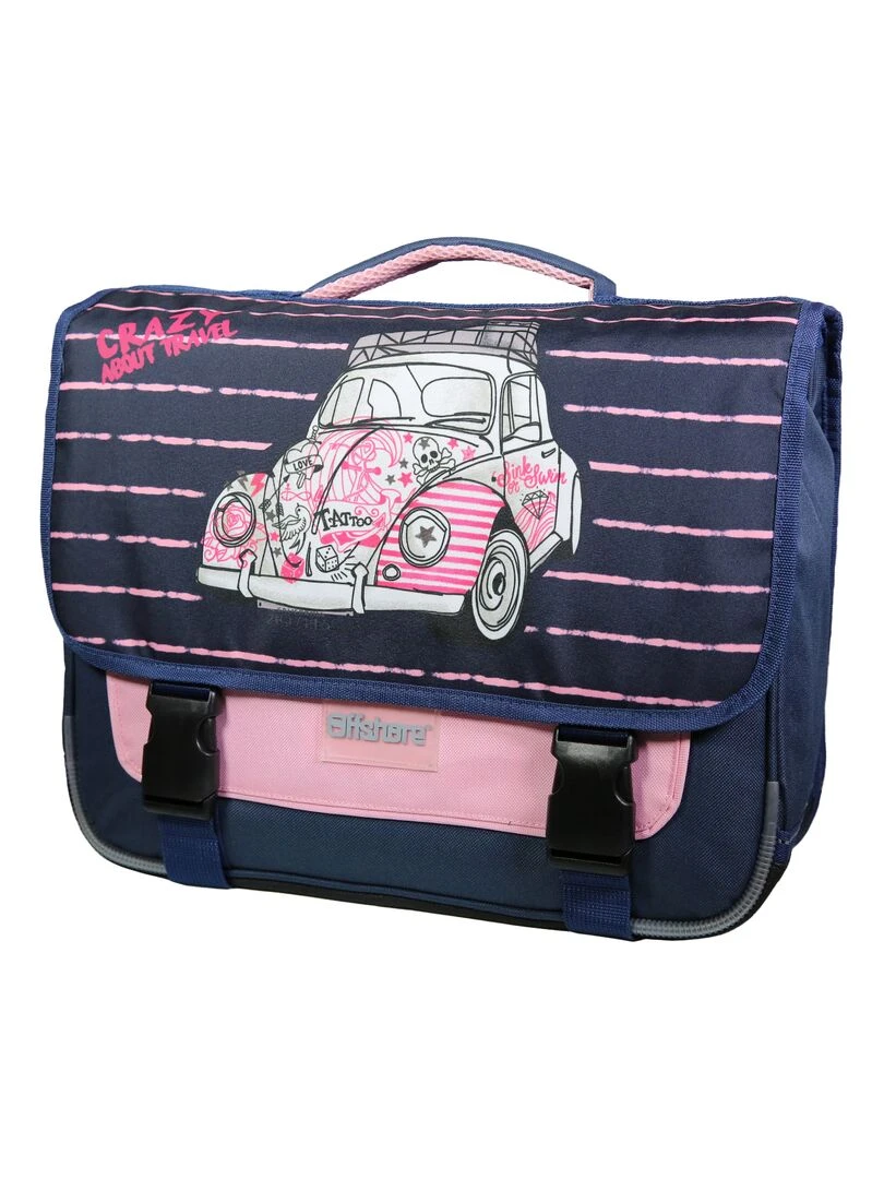 BAGTROTTER Cartable 38 cm Offshore Bleu Voiture Bleu