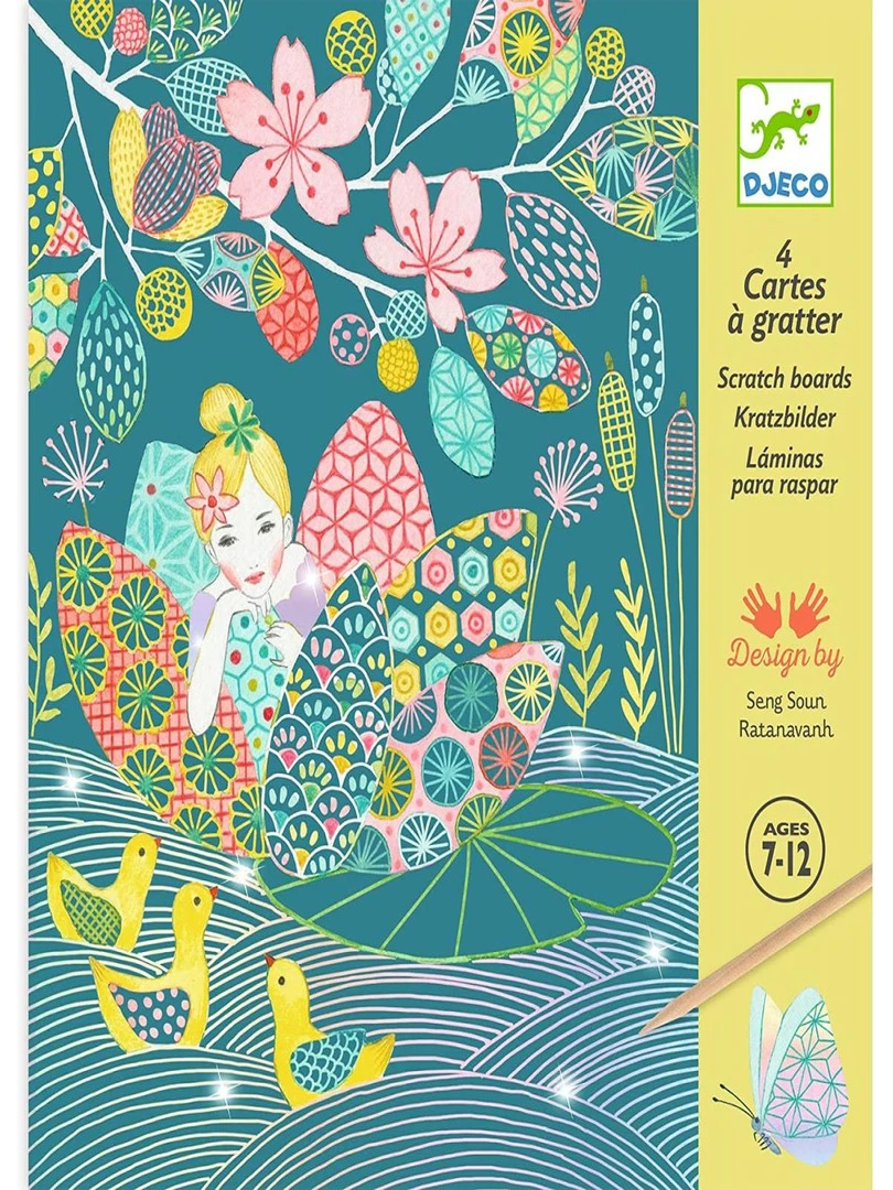 Pochette 4 Cartes A Gratter L'étang N/A