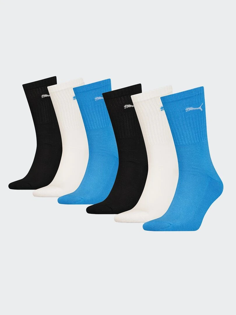 Lot de 3 paires de chaussettes 'Puma' Bleu