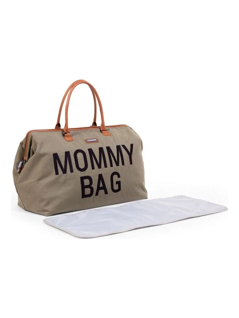 Sac à langer à anses Mommy bag matelassé kaki   Vert