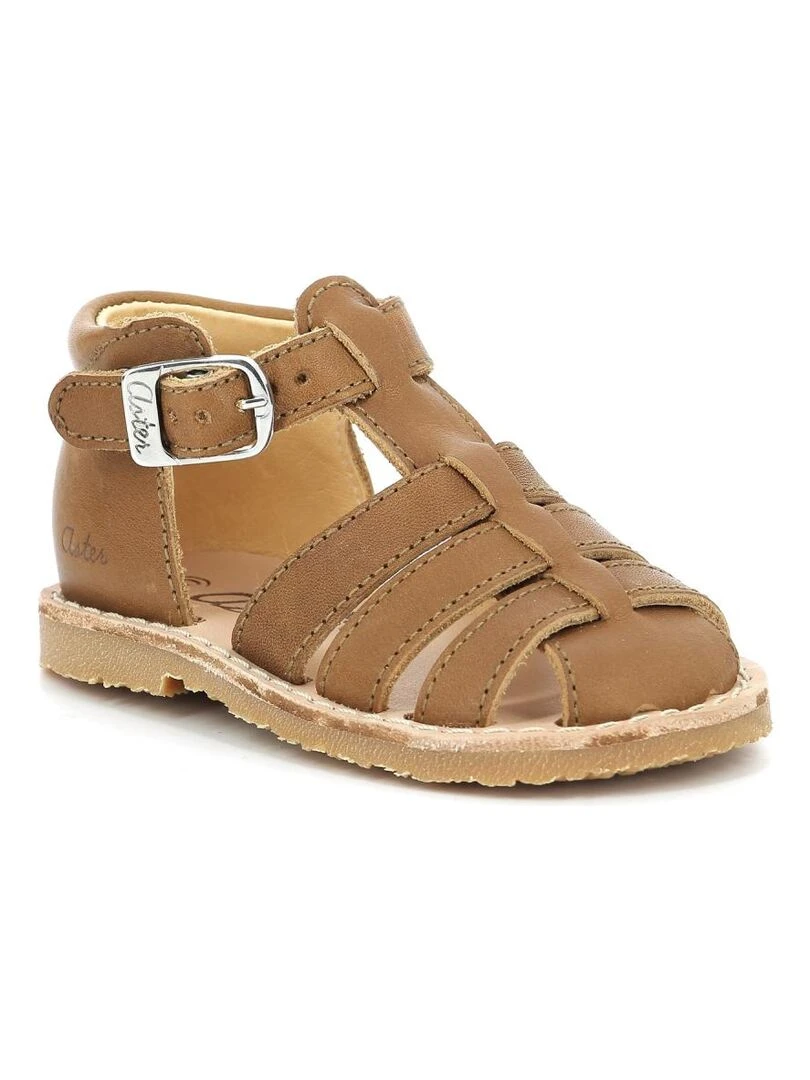 Sandales Cuir Binosmo Marron