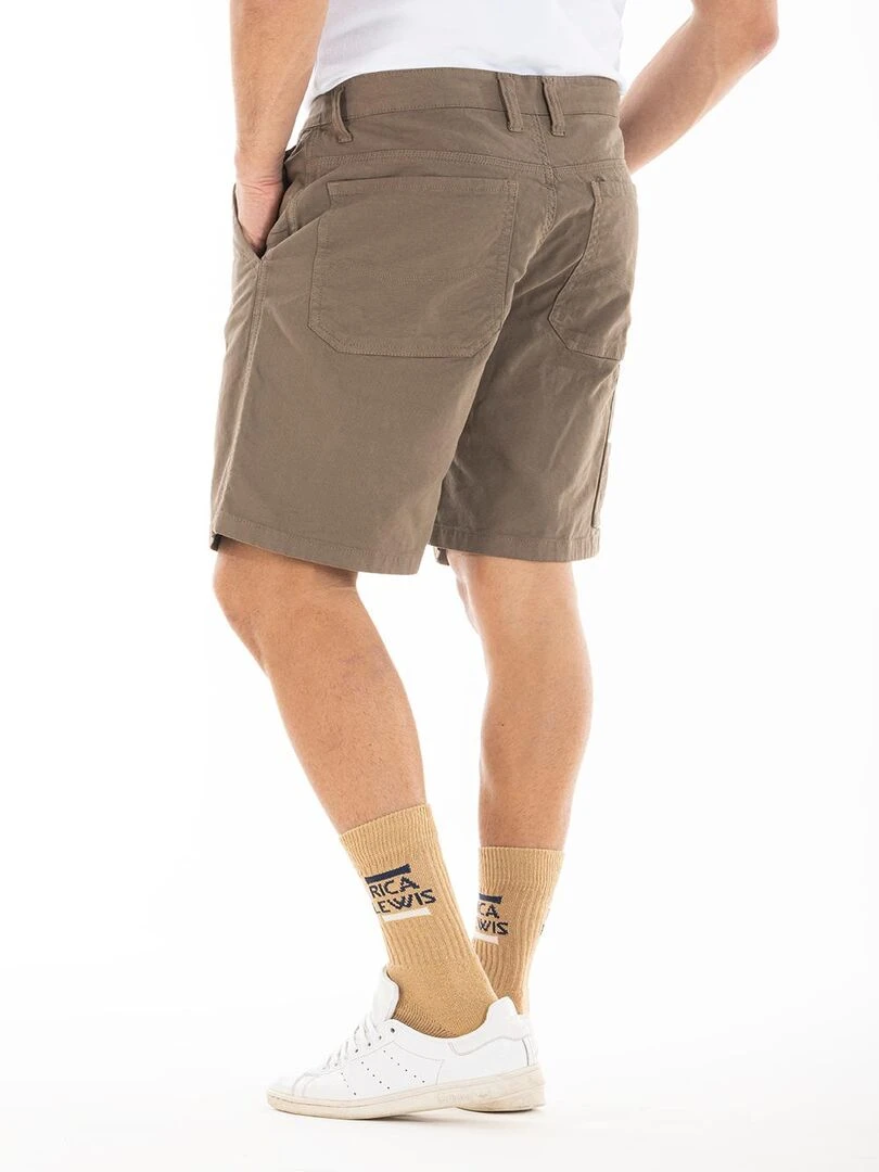 Bermuda stretch coupe charpentier CARTER 'Rica Lewis'   Camel
