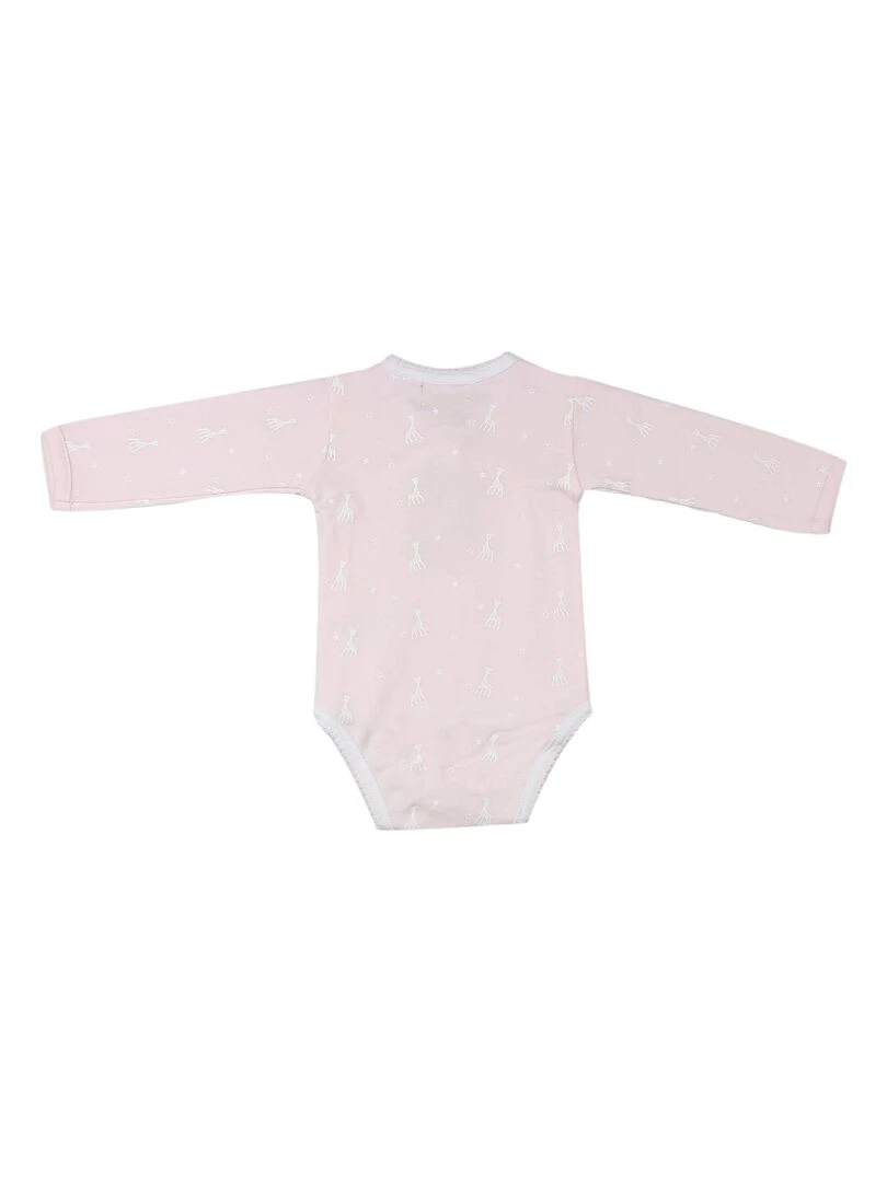 Body Manches Longues Rose Sophie La Girafe (3 Mois)   Rose