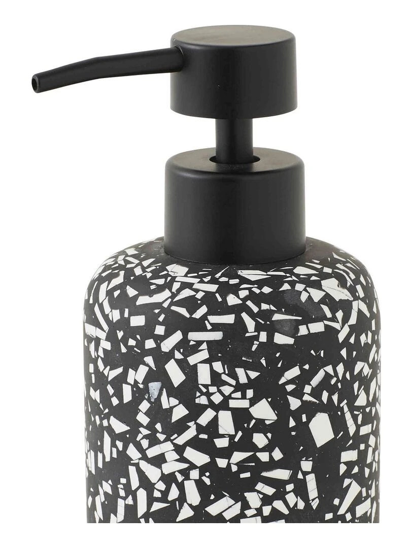 Guy Levasseur Distributeur de savon en polyrésine noir Noir