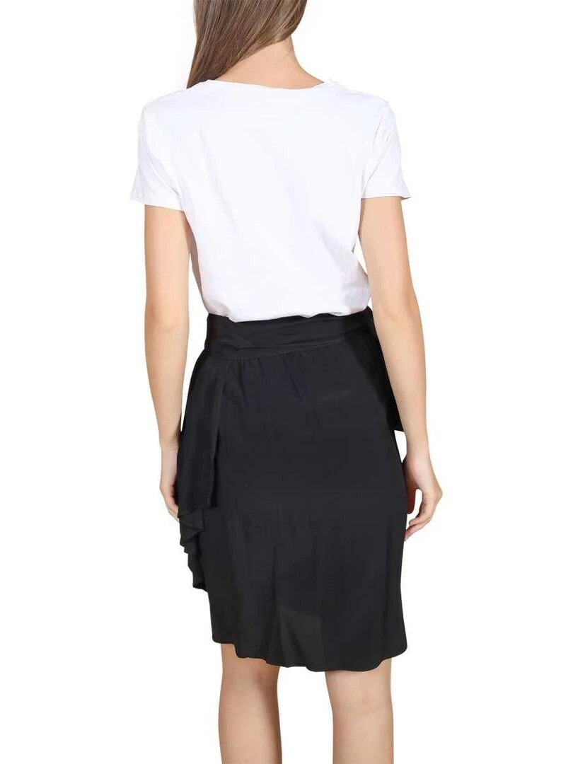 CHATTAWAK Jupe courte portefeuille Noir