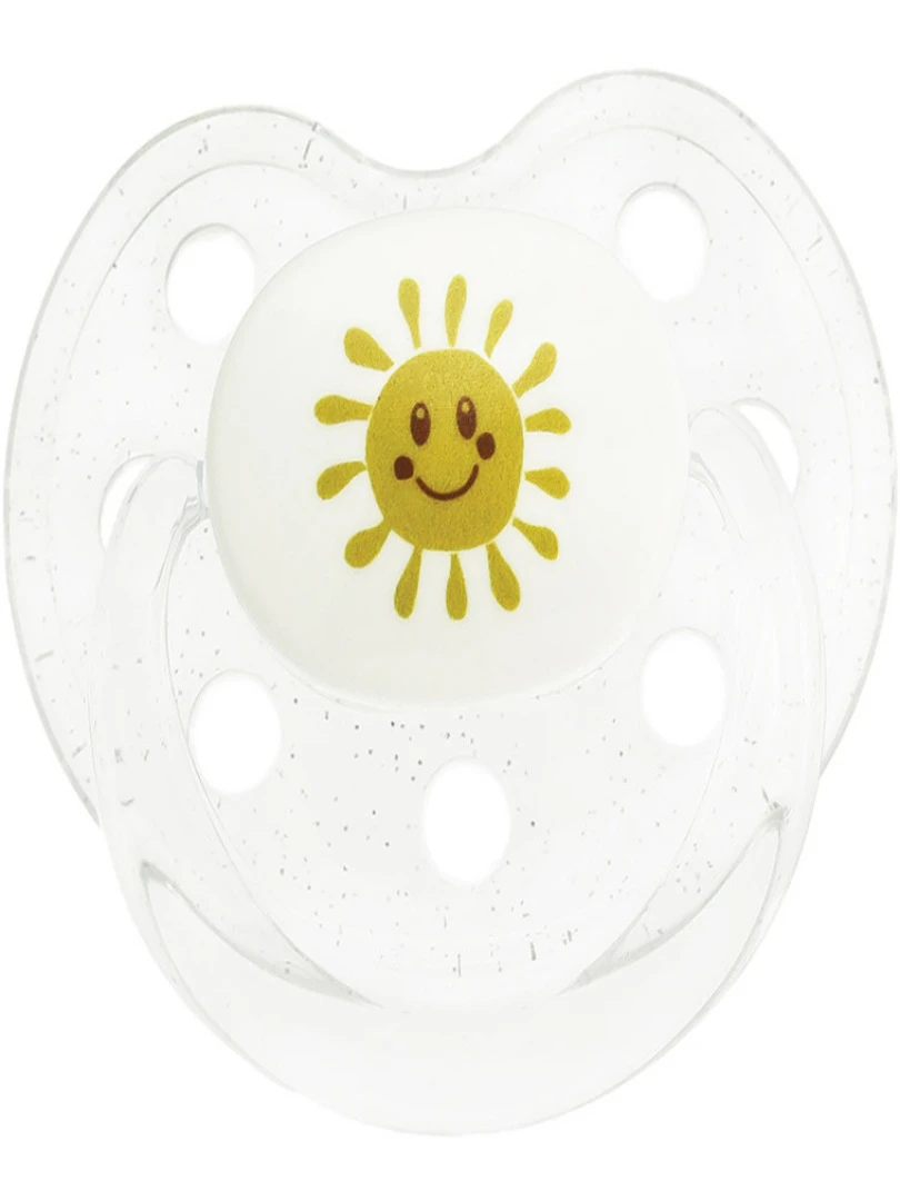 Sucette Bébé Physiologique Soleil (6 Mois Et +) Jaune