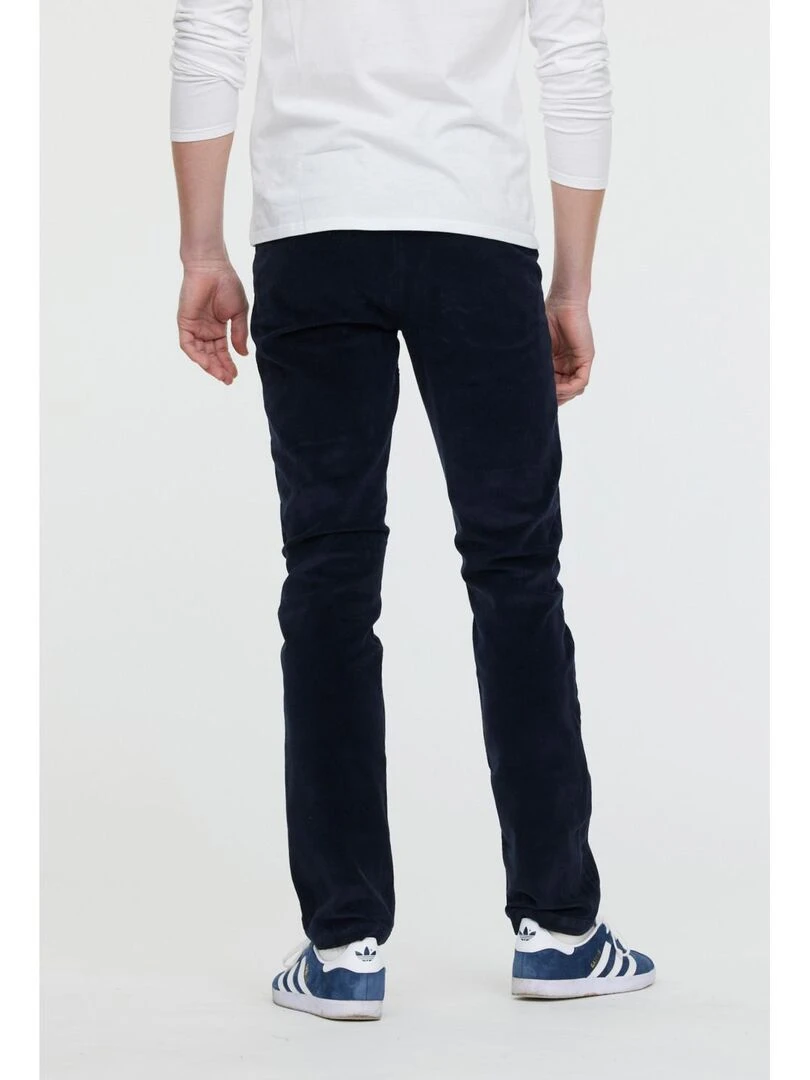 Lee Cooper   Pantalon coton straight GALANT   Bleu marine