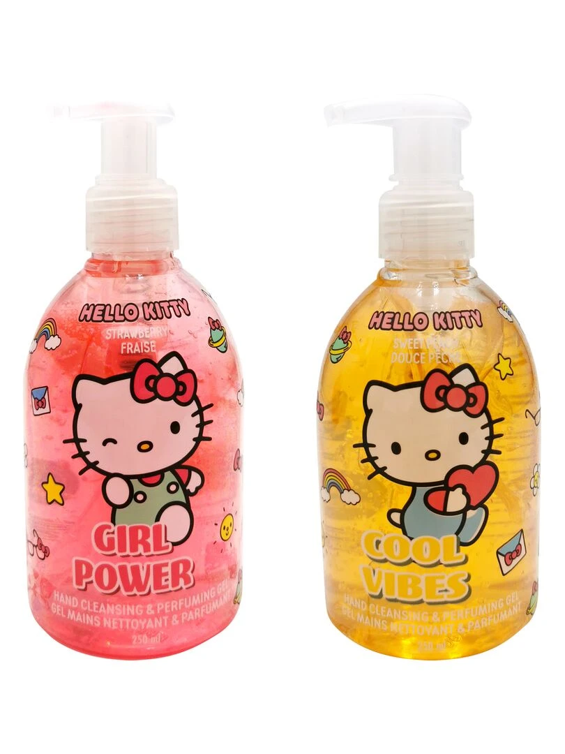 Hello Kitty Gel Mains Lot de 2 Pièces 250 ml N/A