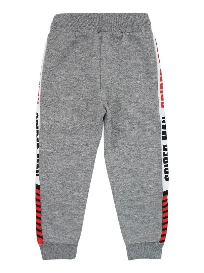 Disney Pantalon De Jogging garçon imprimé Spiderman en coton Gris