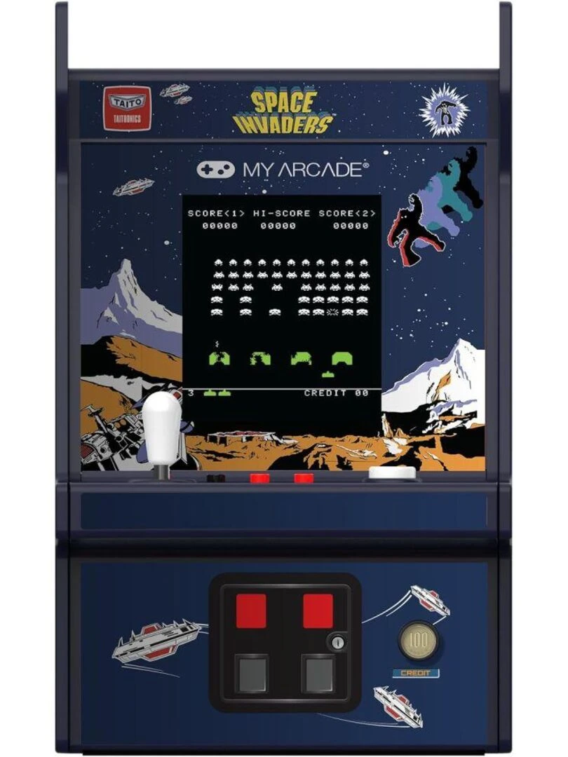Micro Player SPACE INVADERS 2 Mini Borne PRO 6 7" My Arcade   N/A
