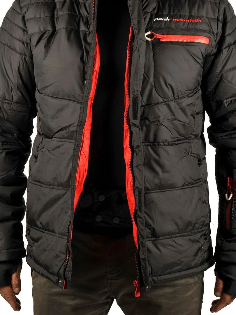 Doudoune de ski homme CAIROP   PEAK MOUNTAIN   Noir Noir