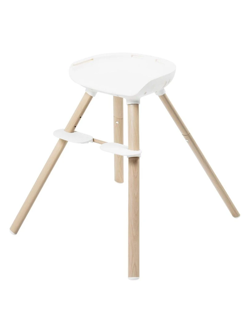 Chaise haute évolutive Moa Eco  8 en 1 (Chaise Haute/réhausseur/tabouret/bureau)  Beyond white   Blanc