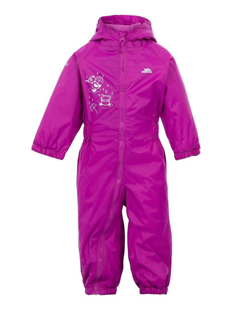 Trespass Combinaison imperméable DRIPDROP Bébé Violet