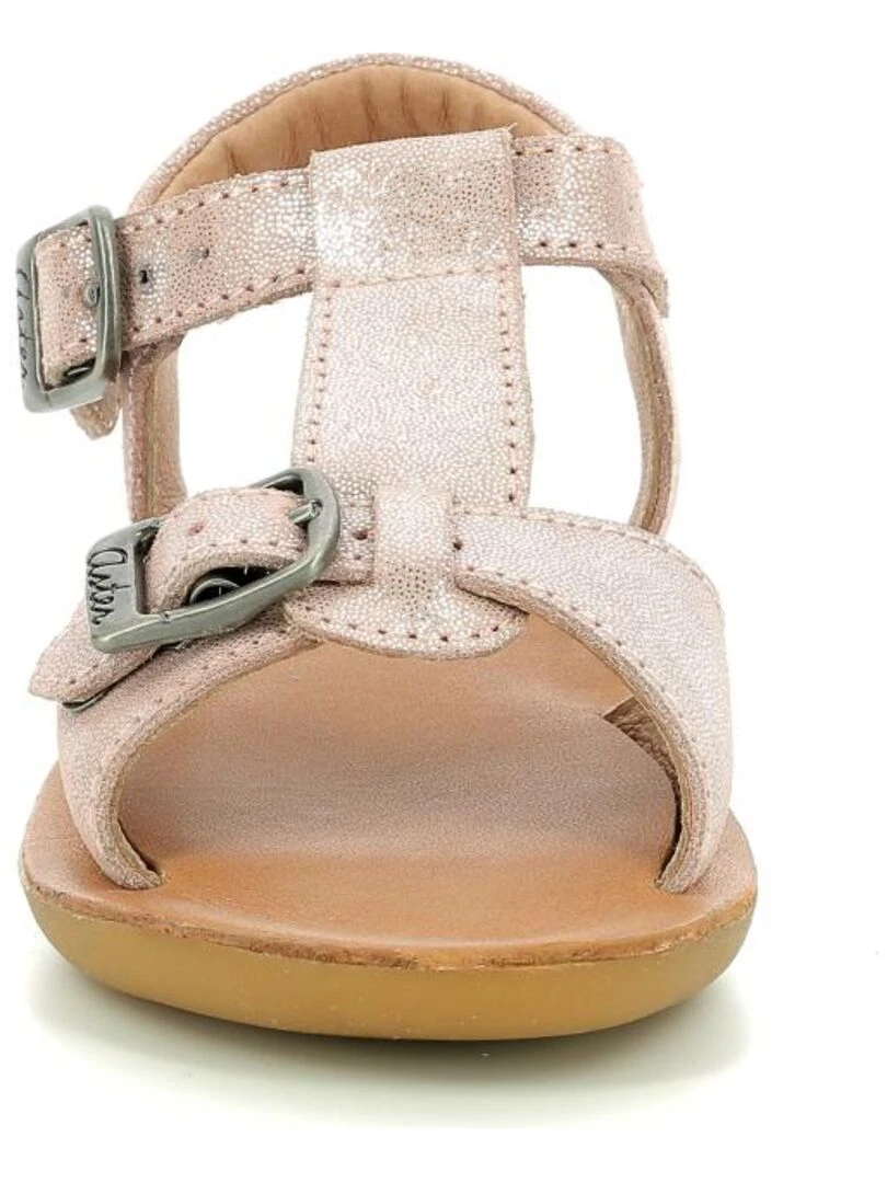 Sandales Cuir Taora   Rose