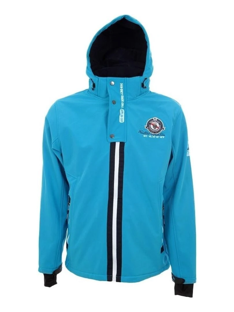 Blouson softshell homme CETOM VENT DU CAP Bleu