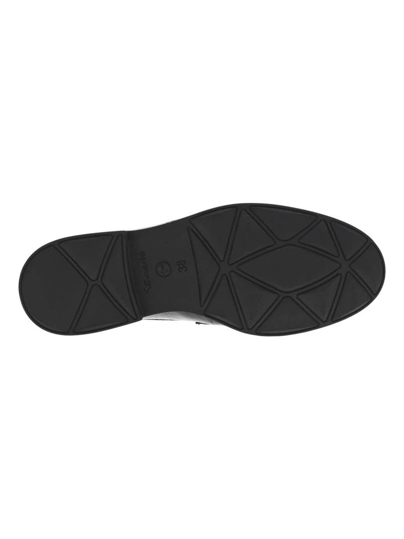 TAMARIS   Mocassins talon décroché bas   Noir