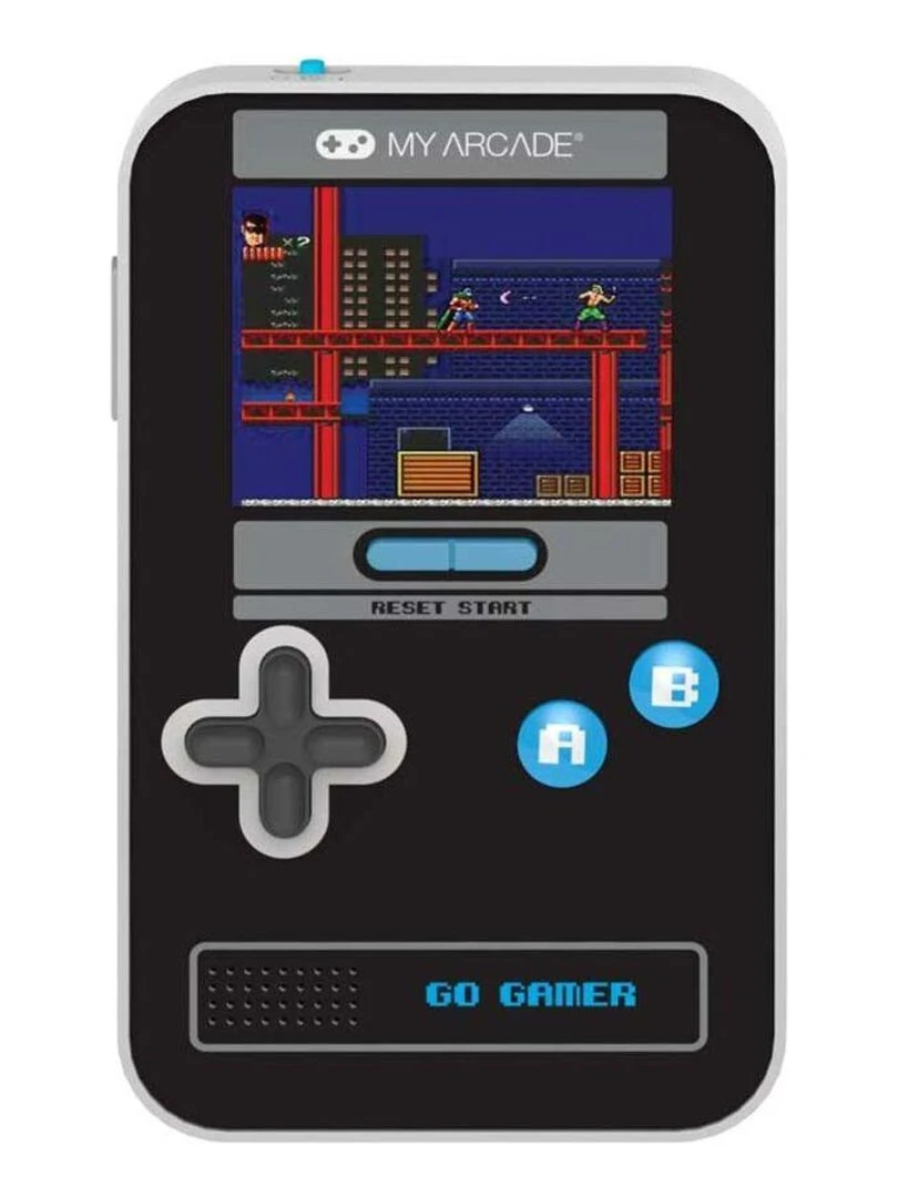 Go Gamer Bleu 300 jeux Console de poche My Arcade N/A