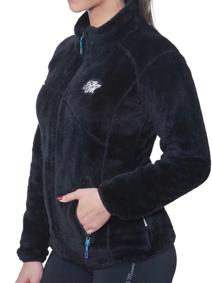 Blouson polaire femme ARIANE   Noir Noir