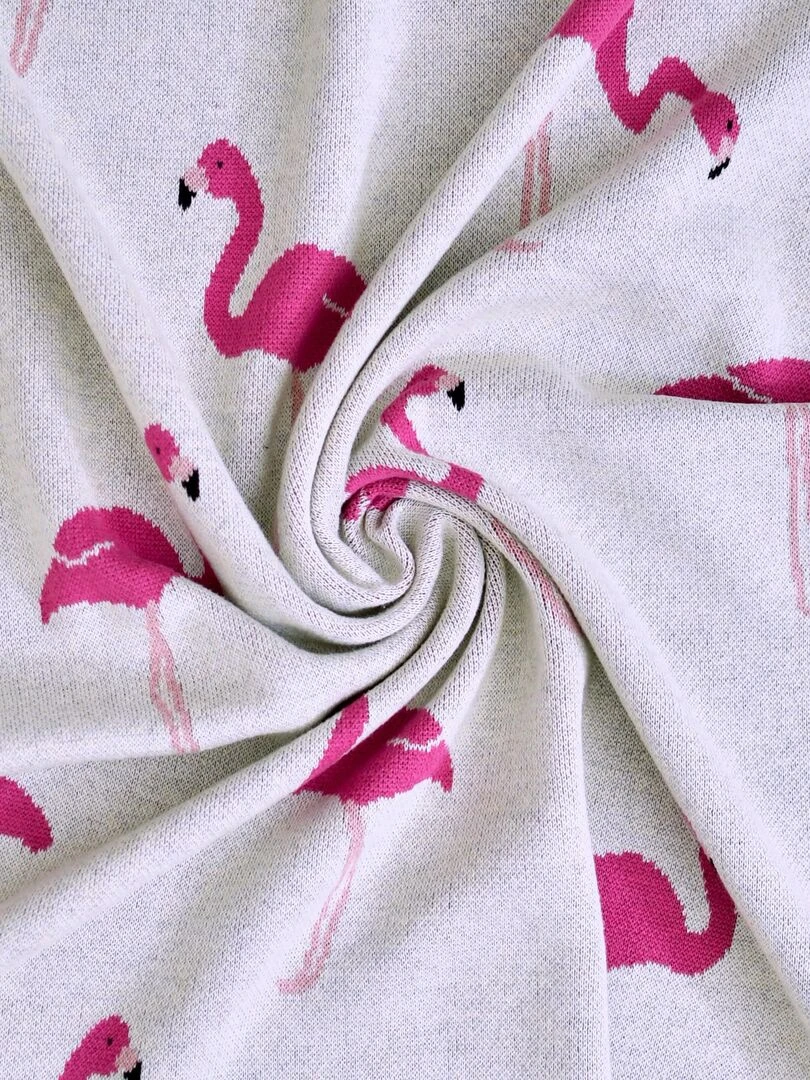 Couverture FLAMANT ROSE Gris