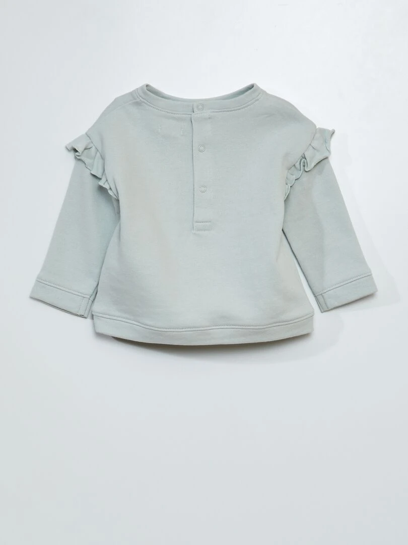 Sweat en french terry   Bleu