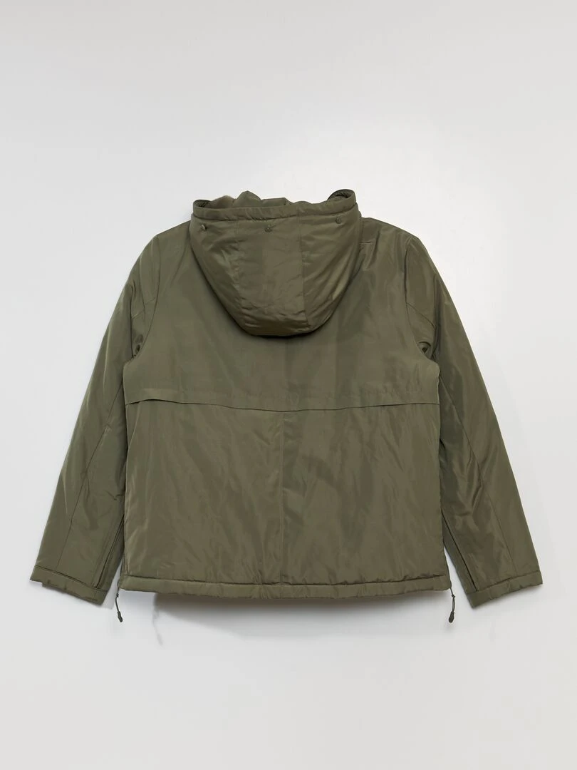 Parka avec ouverture zippée   So Easy   Vert