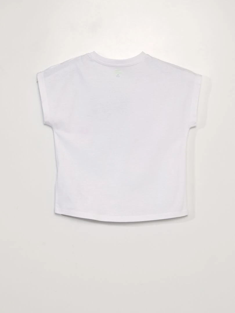 T shirt 'Disney'   So Easy   Blanc