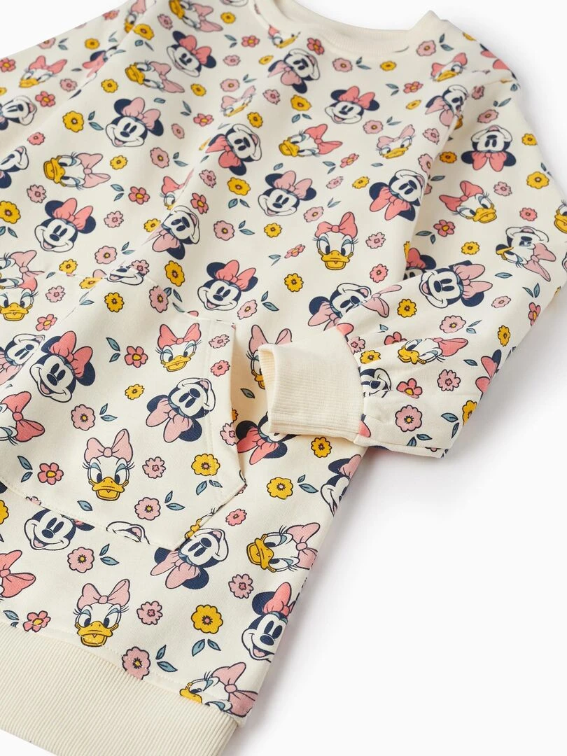 Robe en coton pour fille 'Minnie & Daisy'  MINNIE   Beige clair