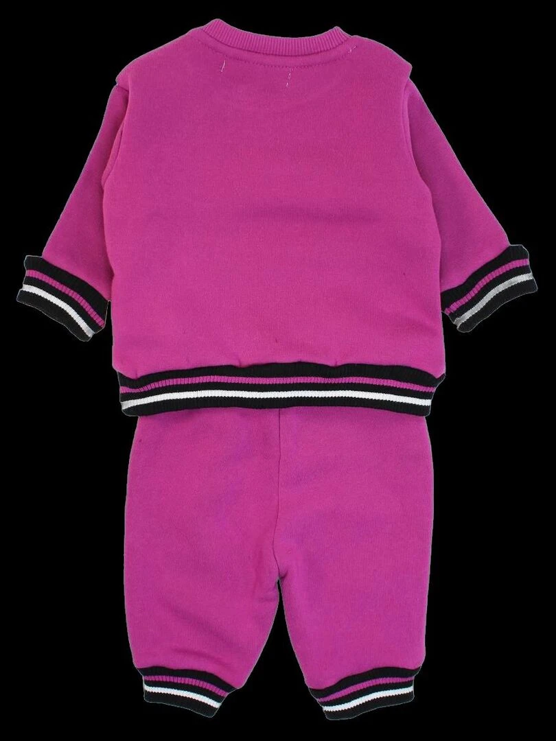Lee Cooper Ensemble Sweat pantalon bébé fille Imprimé Lee Cooper Violet