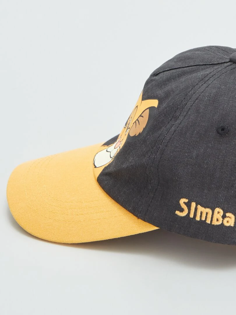 Casquette 'Mufasa'   Noir