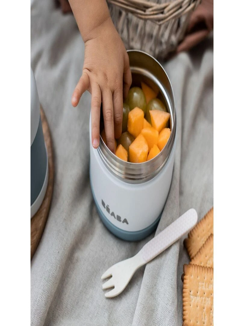 Thermos alimentaire baltic blue et white (500 ml) Bleu