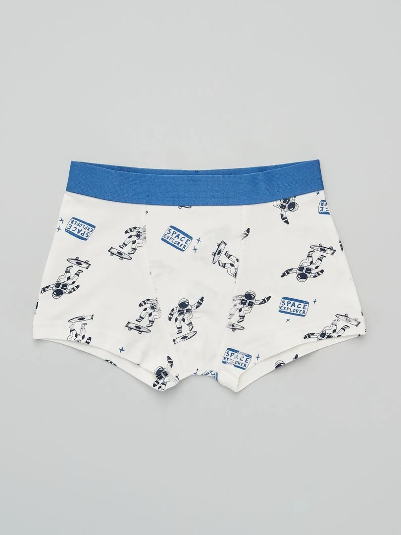 Lot de 3 boxers   Rouge/bleu/blanc