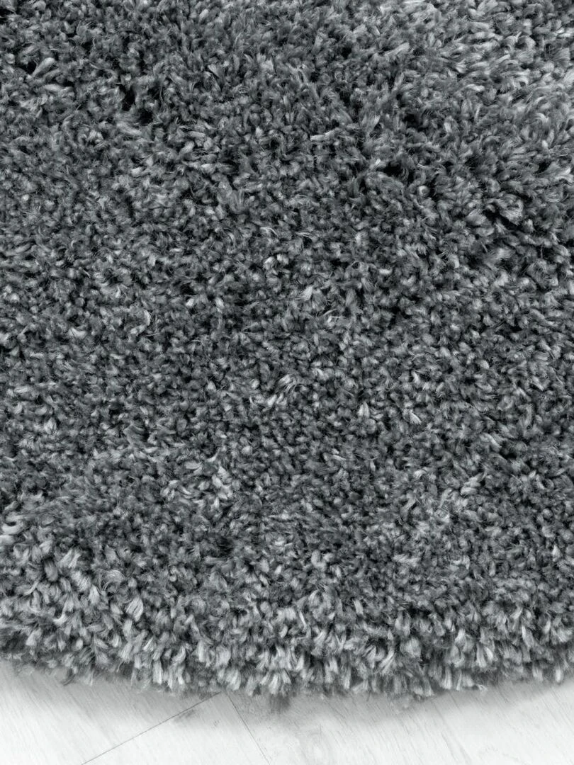 Tapis shaggy UNI B OEKO TEX®   Argent