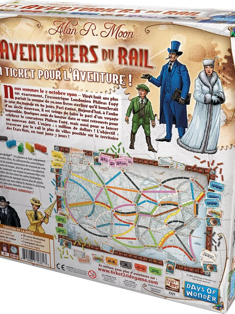 Les Aventuriers Du Rail Usa   N/A