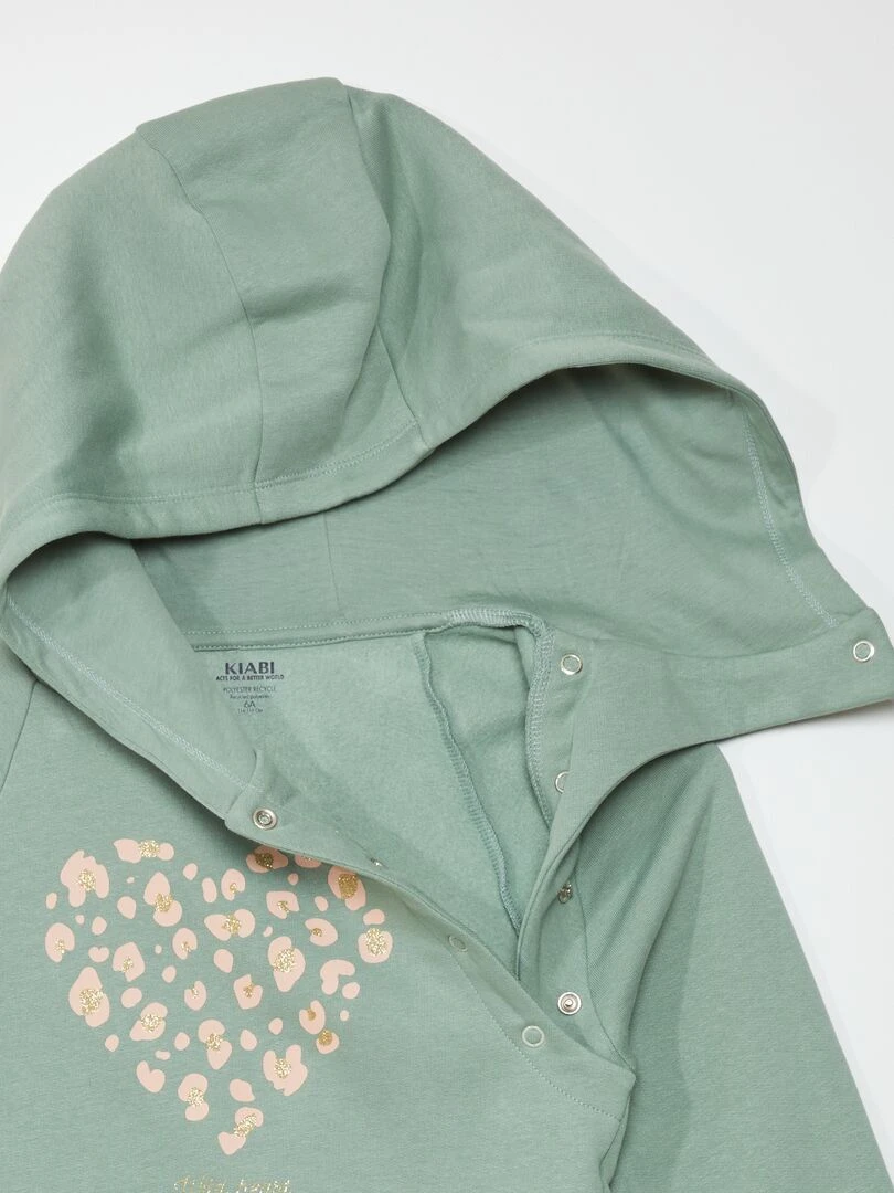 Sweat en molleton   So Easy   Blanc