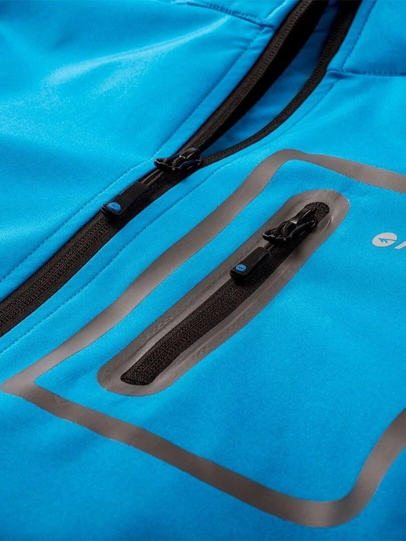 Hi Tec   Veste softshell NICK   Bleu pétrole