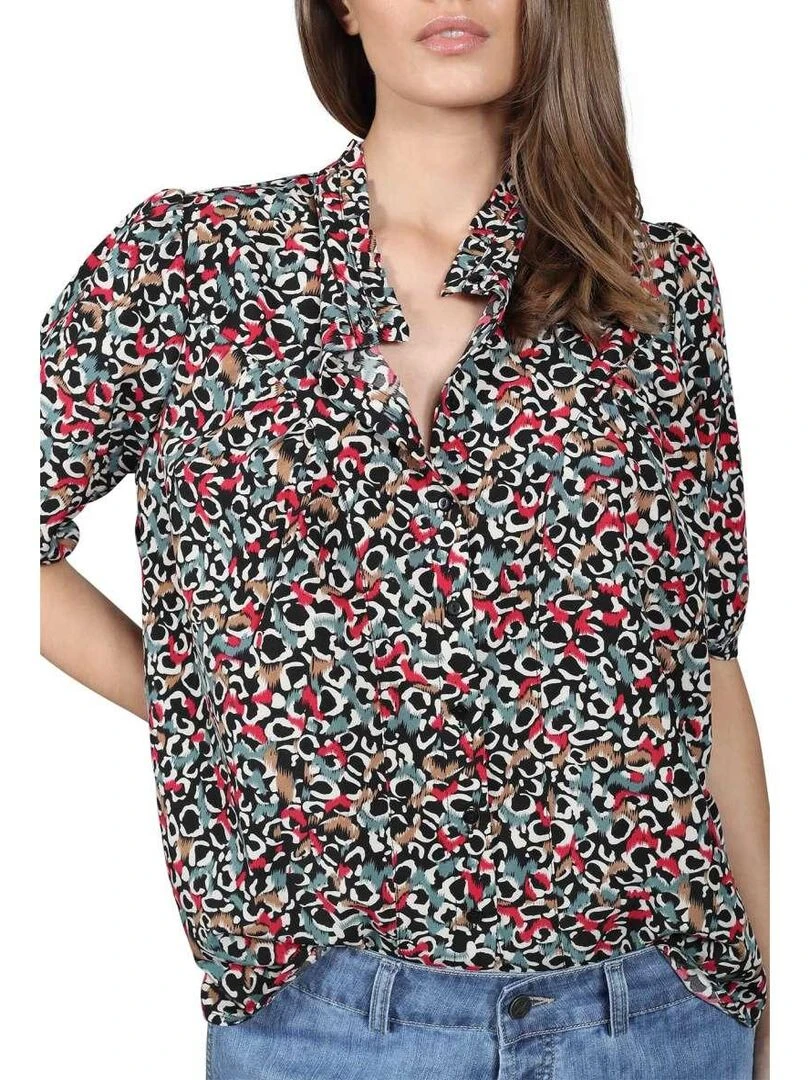 CHATTAWAK Chemise évasée Multicolore