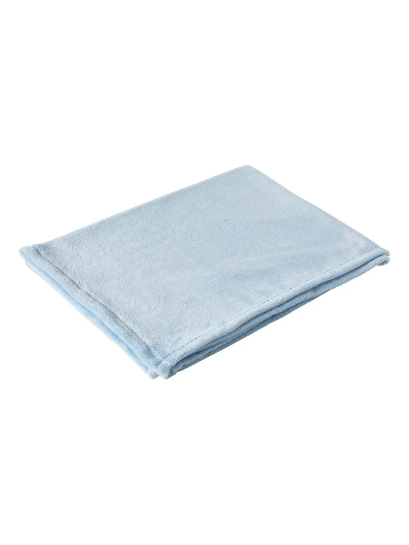 Couverture en flanelle 75x100 cm Bleu Bleu