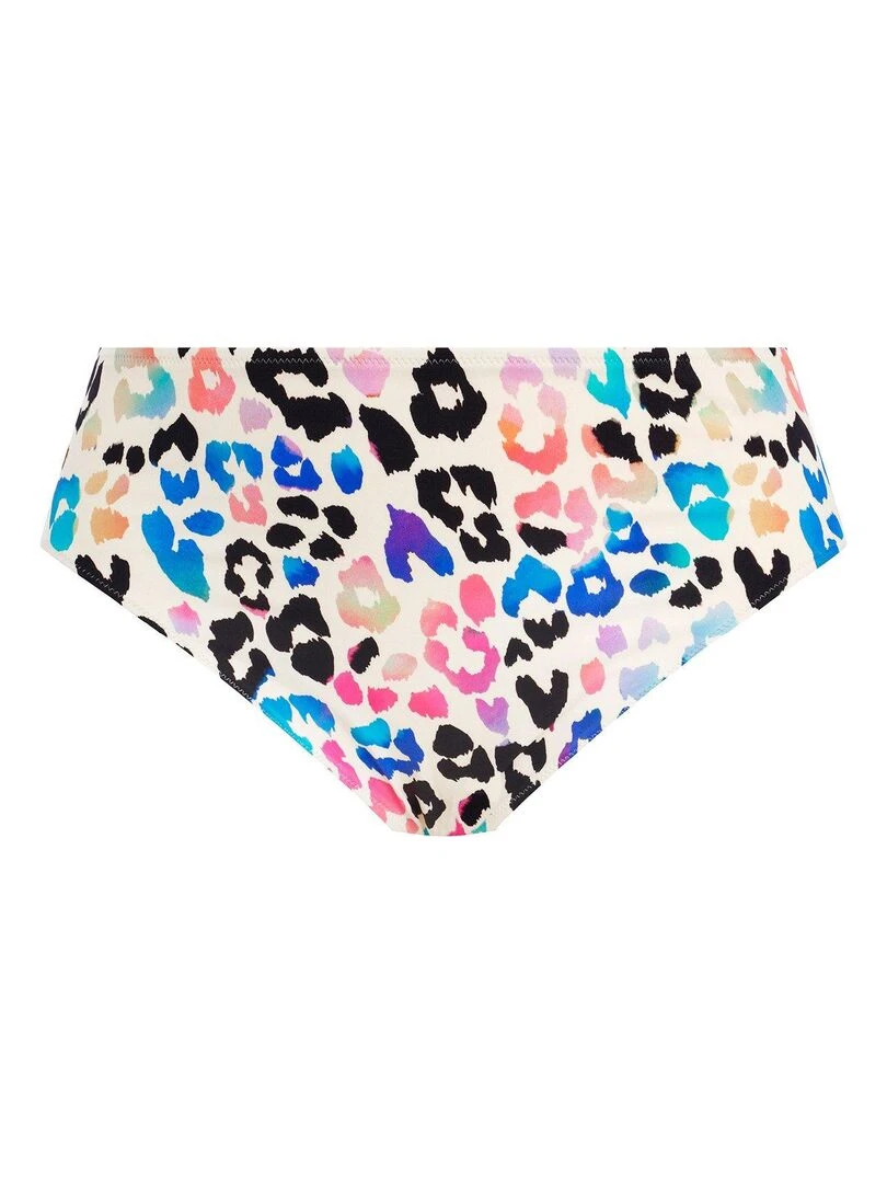 Culotte de bain imprimé léopard Party bay   Beige clair