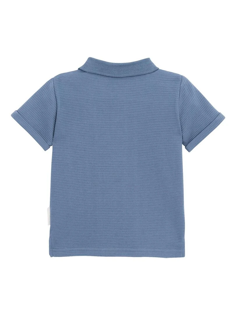 Polo garçon Biarritz Bleu