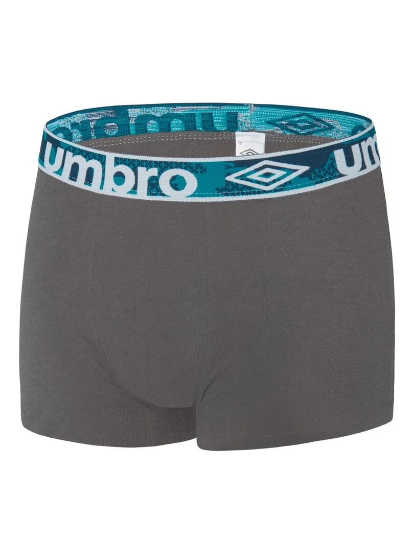 Lot de 5 Boxers coton homme uni Umbro   Noir